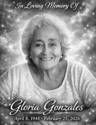 Gloria Gonzales Obituary
